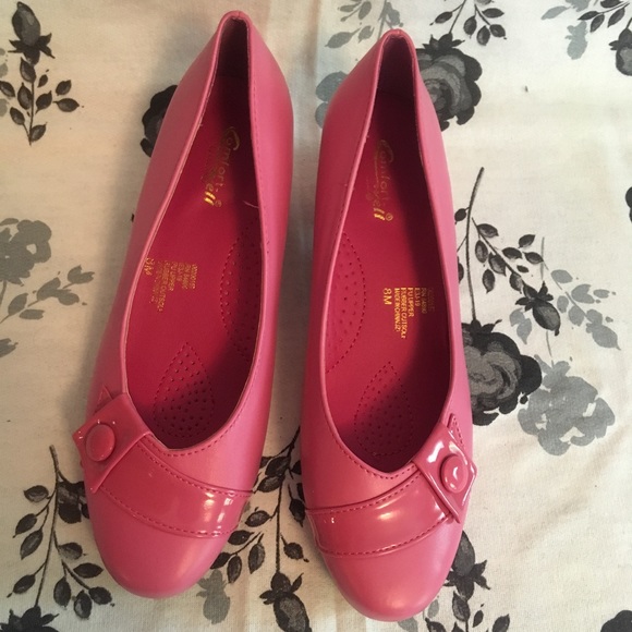 Comfort-well by Beacon pink pleather pumps 8M - Picture 2 of 5